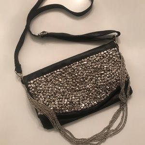 Studded Leather Purse